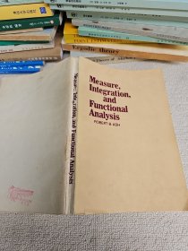 Measure,Integration,and Functional Analysis 测度、积分和泛函分析 武汉大学数学与统计学院副院长刘禄勤签名藏书