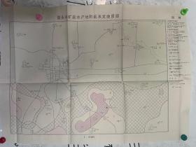董永山矿泉水产地附近水文地质图