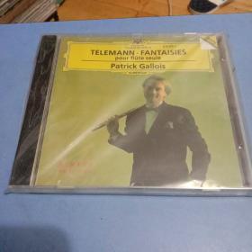 光碟 外国原版CD 长笛独奏作品 泰勒曼 加洛斯