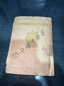 《表现主义文学》 刘大杰，1928年