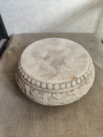 汉白玉的石鼓