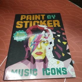 Paint by Sticker: Music Icons 贴纸绘画：音乐图标