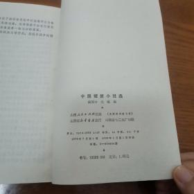 中国短篇小说选