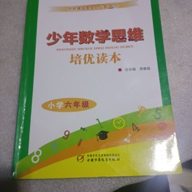 少年数学思维培优读本小学六年级(写名字了，第一页有画痕，后面无翻阅，见图，介意勿拍)