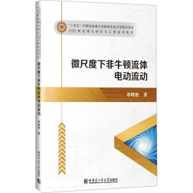 【正版书籍】微尺度下非牛顿流体电动流动