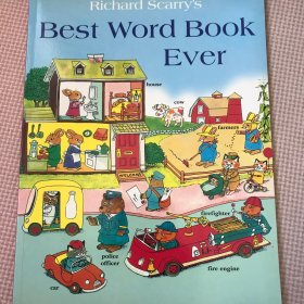 Richard Scarry's Best Word Book Ever 
斯凯瑞童书：会讲故事的单词书