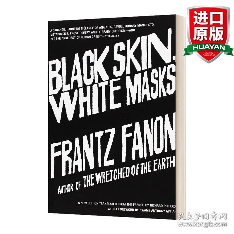 英文原版 Black Skin, White Masks 黑皮肤 白面具 英文版 进口英语原版书籍