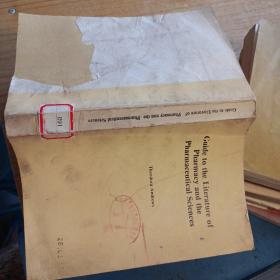 GUIDE TO THE LITERATURE OF PHARMACY AND THE PHARMACEUTICAL SCIENCES