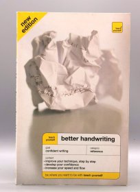 《英文书法自学指南》 Teach Yourself Better Handwriting by Rosemary Sassoon 英文原版书