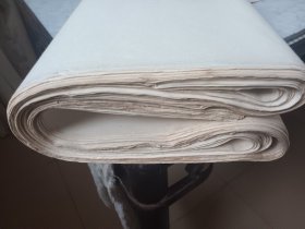 四尺整纸老旧宣纸 陈年宣纸（38张）