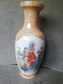 开窗式花瓶：福绿寿喜