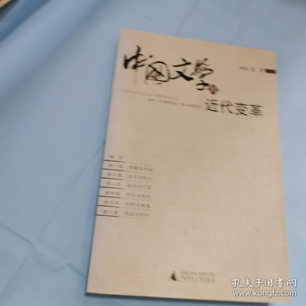 中国文学的近代变革