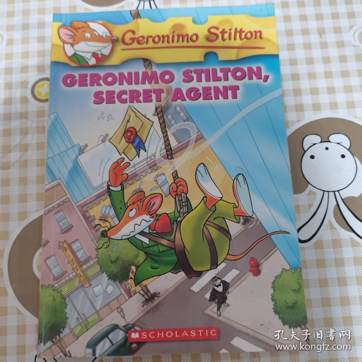 Geronimo Stilton #34: Geronimo Stilton, Secret Agent  老鼠记者34：杰罗尼摩特工