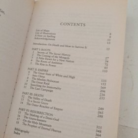 Genghis Khan-Life, Death, and Resurrection 成吉思汗：生命，死亡和复活 9780553814989