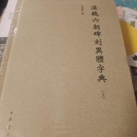 汉魏六朝碑刻异体字典 套装上下册 毛远明著 中华书局 正版书籍（全新塑封）