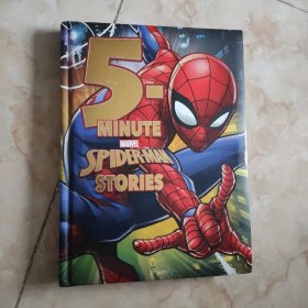 蜘蛛侠 5分钟故事集 英文原版绘本 5 Minute Spider Man Stories 大16开