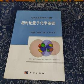 现代化学基础丛书33：相对论量子化学基础