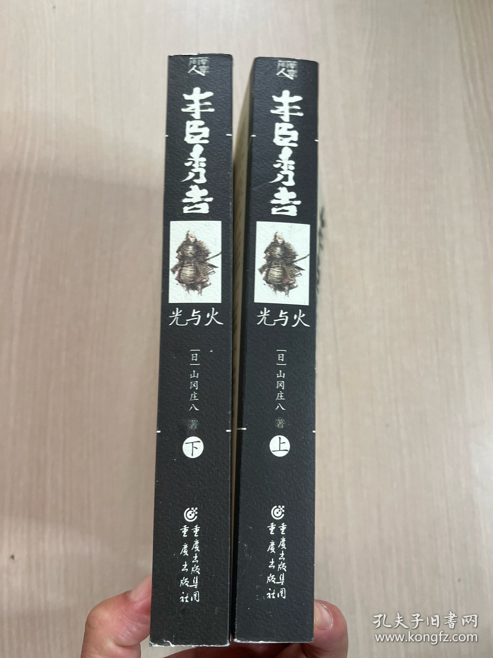 日本战国群雄系列（典藏版）丰臣秀吉:光与火（上下册）（内页干净整洁，无笔记，一版一印）