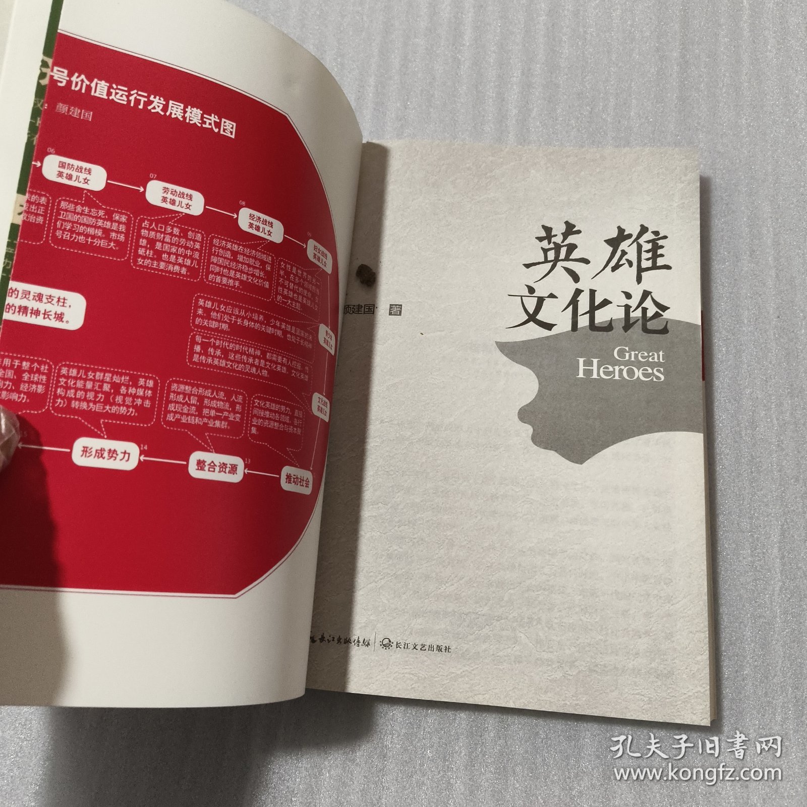 英雄文化论【颜建国签名本】