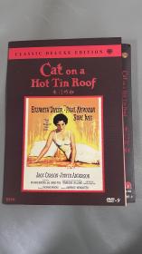 DVD，热铁皮屋顶上的猫（朱门巧妇），伊丽莎白泰勒 主演。