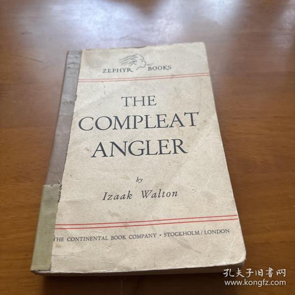 The Compleat Angler 沃尔顿《垂钓大全》，董桥爱读书，国立西北大学旧藏 藏书钢印