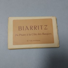 联片-比亚里茨（BIARRITZ）18张明信片 法国
