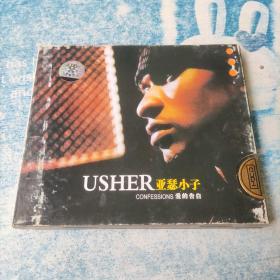 USHER 亚瑟小子CD光盘2张