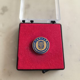 上海理工大学校徽徽章蓝色1