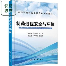 制药过程安全与环保 姚日生 边侠玲 化学工业出版社 9787122325952
