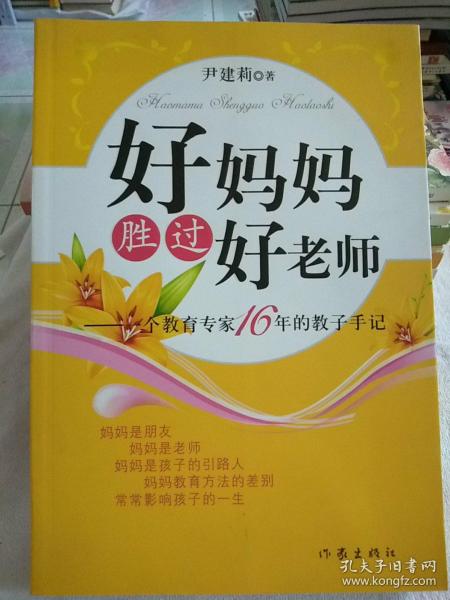 好妈妈胜过好老师：一个教育专家16年的教子手记