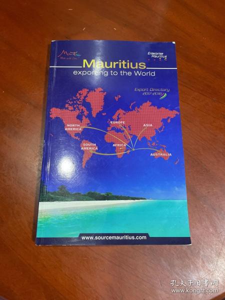 Mauritius exporting to the World 毛里求斯向世界出口