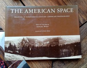 原版美国画册《十九世纪美国的空间》，八开精装本，包快递发货。