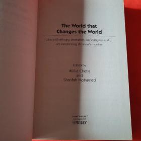 The World that Changes the World 改变世界的世界：慈善事业、创新与创业如何改变社会系统