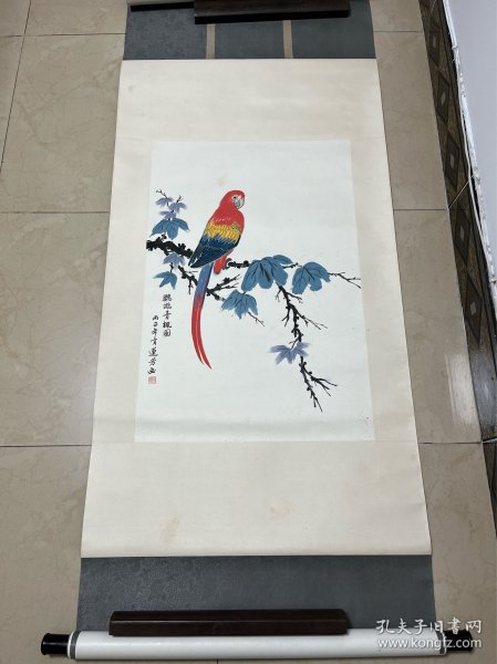 国画，吴莲芳，画心68 X45