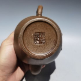老紫砂茶壶紫砂壶兽尊壶 380cc