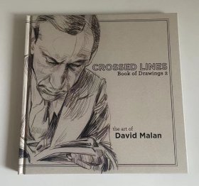 Crossed Lines Book of Drawings2 David Malan人像划线素描画册