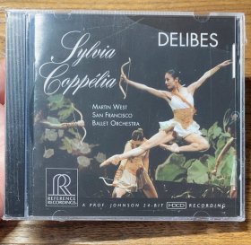 RR芭蕾组曲 德利布DELIBES Sylvia 希尔薇亚 Coppelia葛佩莉娅 CD