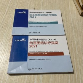 中国临床肿瘤学会（CSCO）结直肠癌诊疗指南2021  非小细胞肺癌疗指南20212本合售