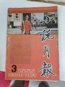 小说月报1986.3(封面铁凝）