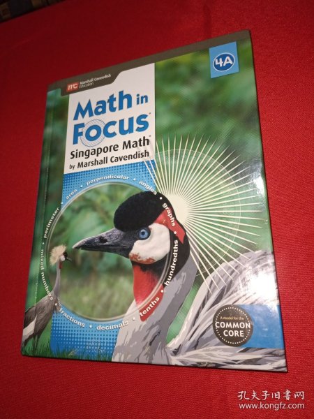 Math in Focus : Singapore Math by Marshall Cavendish聚焦数学：马歇尔·卡文迪什的《新加坡数学》