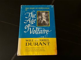 （私藏，厚重）The Story of Civilization, 9: The Age of Voltaire  杜兰特《世界文明史》卷九， 《哲学的故事》作者花费50年完成的巨著，布面精装，重超1公斤