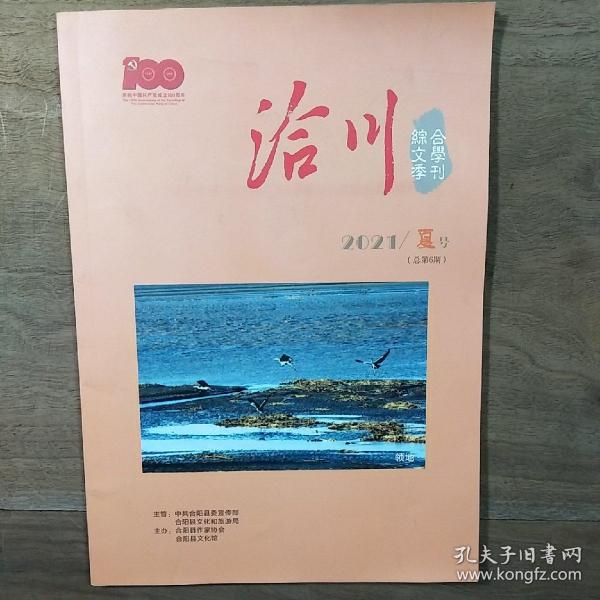 【综合文学季刊】《洽川》2021年夏号（总第6期），内容丰富，内页干净，品相好！
