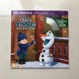 冰雪奇缘雪宝的冰雪大冒险 英文原版 Olaf's Frozen Adventure 附CD迪士尼独立阅读系列 英文版儿童英语故事绘本  带CD