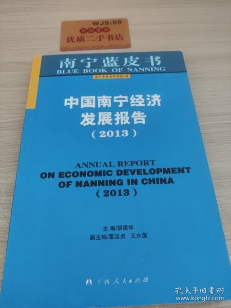 南宁蓝皮书. 经济、社会卷、法治卷. 2013