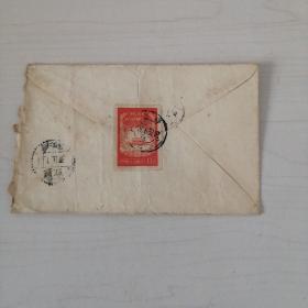 纪37（3-2）邮票实寄封 八大大会