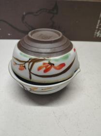 【八九十年代老瓷器茶具精品收藏纯手绘茶具整套库存老厂货普洱功夫茶具茶备】
尺寸见图片