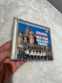 CD KALINKA Red Star Red Army Chorus 卡林卡，苏军红星歌舞团演唱.品相无划痕.音质完美