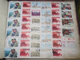 合售旧邮票，战士邮票等。