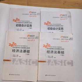 东奥初级会计2020 轻松过关1 2020年应试指导及全真模拟测试经济法基础 (上下册)+东奥初级会计2020 轻松过关1 2020年应试指导及全真模拟测试初级会计实务(上下册)