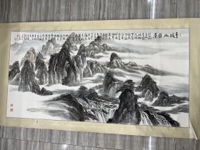 蔡一鸣《青城山胜景》尺寸136/68

上海市青浦人，1939年出生于美术之家。中国美术家协会上海分会会员，中国民主促进会上海市委文化艺术委员，上海黄浦书院山水画研究会副会长，新民晚报美术编辑。
保真！